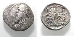 Ancient Coins - KINGS OF PARTHIA. Parthian Kingdom. SILVER DRACHM .