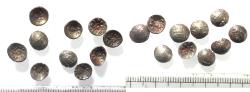 Ancient Coins - LOT OF 10: ARABIA, Southern. Himyar. 'Amd?n Bay?n Yahaqbi?. Circa AD 100-120. AR Fractions. 0.30 gm
