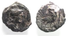 Ancient Coins - Apulia. Rubi. AE (14mm, 2.11g). Struck 300-225 BC.