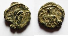 Ancient Coins - LEO I AE4 (Nummus). AD 457-474.