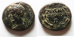 Ancient Coins - Commagene, Zeugma. Lucius Verus. AD 161-169. Æ 22