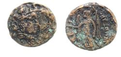 Ancient Coins - SELEUKID EMPIRE. Seleukos I Nikator. Second satrapy and kingship, 312-281 BC. Æ 16. Susa mint. Struck circa 300-298 BC.