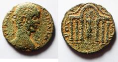 Ancient Coins - Phoenicia. Tripolis under Elagabalus (AD 218-222). AE diassarion