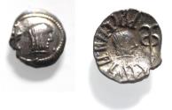 Ancient Coins - ARABIA, Southern. Himyar.. Circa AD 2nd Century. AR Drachm