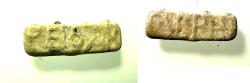 Ancient Coins - ANCIENT ROMAN LEAD WEIGHT.
