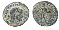 Ancient Coins - ORIGINAL DESERT PATINA. BEAUTIFUL CONSTANTINE I THE GREAT AE FOLLIS.