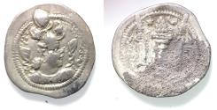 Ancient Coins - Sasanian Empire. Peroz (AD 459-484) AR Drachm