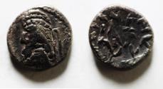 Ancient Coins - Kings of Persis. 2nd century BC. AR Obol