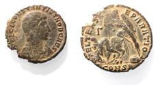 Ancient Coins - CONSTANTIUS GALLUS AE . FALLEN HORSEMAN