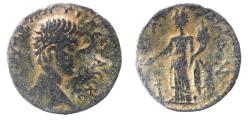 Ancient Coins - Extremely rare: Arcadia. Heraia under Geta (as Caesar, AD 198-209) AE assarion (21mm, 4.08g).