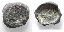 Ancient Coins - Egypt. Alexandria. 2nd-3rd century AD Lead seal impression (30mm, 21.24g).