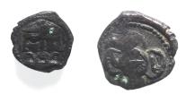 Ancient Coins - Samaria. Circa 375-333 BC. AR obol (9 mm, 0.43g).