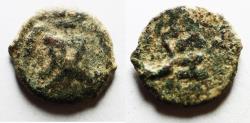 Ancient Coins - Judaea, Herod the Great, 37 - 4 B.C. AE prutah.