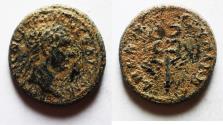 Ancient Coins - NICE AS FOUND: Seleucis and Pieria. Antioch. Trajan AD 98-117. Semis