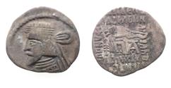 Ancient Coins - KINGS OF PARTHIA. Parthian Kingdom. SILVER DRACHM .