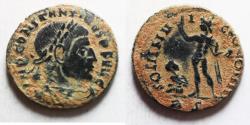 Ancient Coins - AS FOUND: CONSTANTINE I AE FOLLIS.