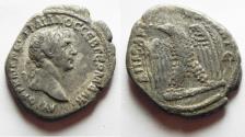Ancient Coins - CHOICE AS FOUND: PHOENICIA, Tyre. Trajan. AD 98-117. AR Tetradrachm. Lovely 