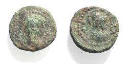 Ancient Coins - Decapolis. Philadelphia. Marcus Aurelius. AE 15. RARE! As Found.