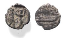 Ancient Coins - Phoenicia. Sidon. Mazaeus (satrap, 353-333 BC). AR 1/16 stater (10mm, 0.70g).