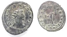 Ancient Coins - AS FOUND : gallienus billon antoninianus