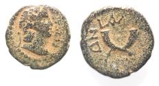 Ancient Coins - DECAPOLIS. GADARA. NERO AE 18