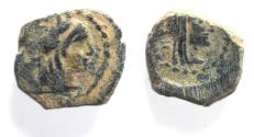 Ancient Coins - NABATAEA. Aretas IV. 9 BC- AD 40. AE 11