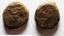 Ancient Coins - Indo-Parthian Kingdom. Ca. A.D. 50-65. Æ drachm