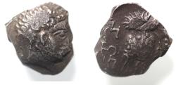 Ancient Coins - South Arabia. Saba’. 2nd century BC. AR unit (17mm, 5.51g). Imitating Athens.