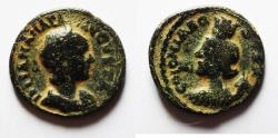 Ancient Coins - Decapolis. Bostra. JULIA DOMNA AE 22
