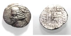 Ancient Coins - KINGS OF PARTHIA. Parthian Kingdom. SILVER DRACHM .