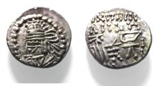 Ancient Coins - KINGS OF PARTHIA. Parthian Kingdom. SILVER DRACHM .