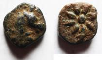 Ancient Coins - Bosporus and Pontus. Uncertain mint, c, 130-100 BC. AE 11mm, 1.80g.