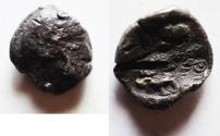 Ancient Coins - GREEK. Attica. Athens. AR drachm (14mm, 3.61g). Near Eastern imitation. Struck mid-fifth century-333 BC.