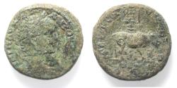 Ancient Coins - AS FOUND: PHOENICIA, Tyre. Caracalla. AD 198-217. Æ (25mm, 16.63 g, 6h). Struck AD 213-215.