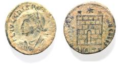 Ancient Coins - CRISPUS AE FOLLIS. AS FOUND