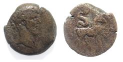 Ancient Coins - Egypt. Alexandria under Marcus Aurelius (AD 161-180). AE drachm (31mm, 24.49g). Struck in regnal year 9 (AD 168/9).