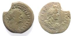 Ancient Coins - EGYPT, Alexandria. Domitian. Æ Diobol