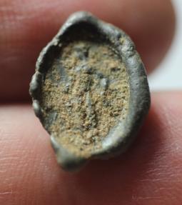 Ancient Coins - Roman Egypt. Lead seal Impression. 2nd Century A.D. As found