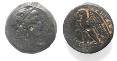 Ancient Coins - PTOLEMAIC KINGS of EGYPT. Ptolemy V or Ptolemy VI. 204-180 BC or 180-145 BC. Æ.