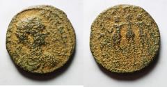 Ancient Coins - DECAPLIS. GADARA. GORDIAN III AE 21. 3 GRACES
