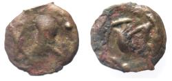 Ancient Coins - Arabia Felix. Hadhramawt. First century BC-first century AD. Cast AE 21. Shaqar mint.