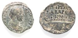Ancient Coins - AS FOUND: DECAPOLIS. GORDIAN III AE 27 . GALLEY