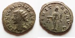Ancient Coins - CLAUDIUS II GOTHICUS BILLON ANTONINIANUS