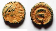Ancient Coins - Justin I. 518-527. Æ Pentanummium . Antioch mint.