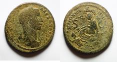Ancient Coins - Seleucis and Pieria Antioch Elagabalus AE31. Tyche