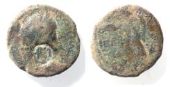 Ancient Coins - AS FOUND: 	DECAPOLIS. GADARA. VESPASIAN AE 22.