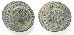 Ancient Coins - ORIGINAL DESERT PATINA. BEAUTIFUL CONSTANTINE THE GREAT AE FOLLIS.