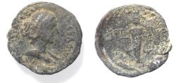 Ancient Coins - Samaria. Neapolis under Faustina II (Augusta, AD 147-157). AE 23mm, 6.35g. Struck in civic year 88 (AD 159/60)