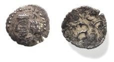 Ancient Coins - Kings of Persis. 2nd century BC. AR Obol