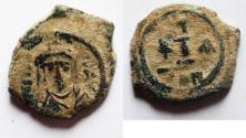 Ancient Coins - Maurice Tiberius AE decanummium